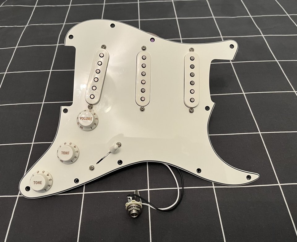 Golpeador Fender Player Stratocaster completo