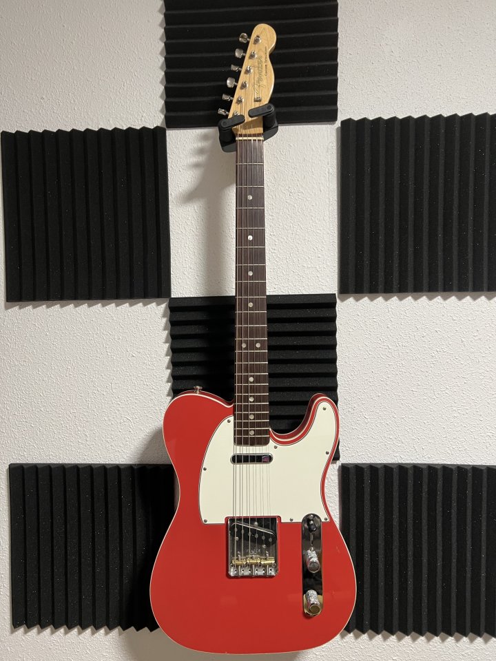 Fender Custom Telecaster AM original 60s Fiesta Red