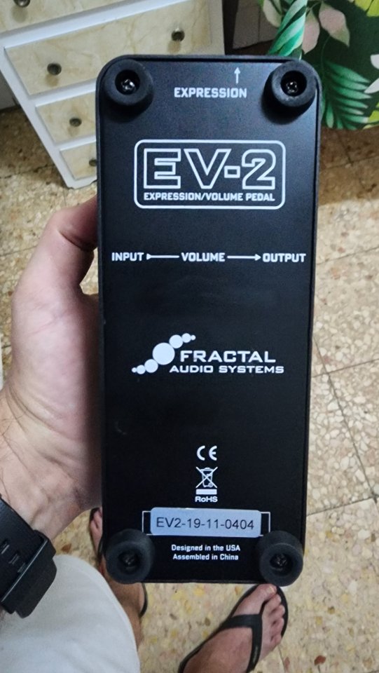 Pedal de Expresión Fractal Audio EV-2 , en perfecto estado