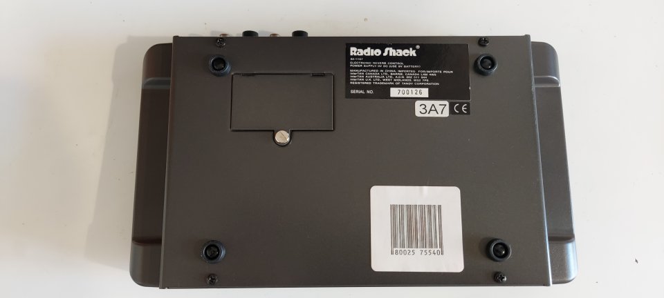 Radio Shack Reverb Control, Realistic, el auténtico, distorsión fuzz, eco, reverb, analógico BBD