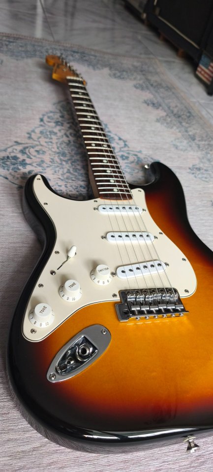 Fender stratocaster mex 2009 zurdo