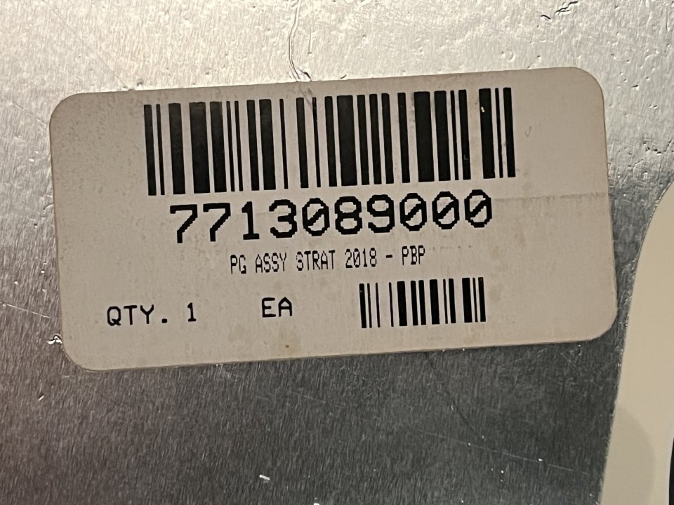 Golpeador Fender Player Stratocaster completo