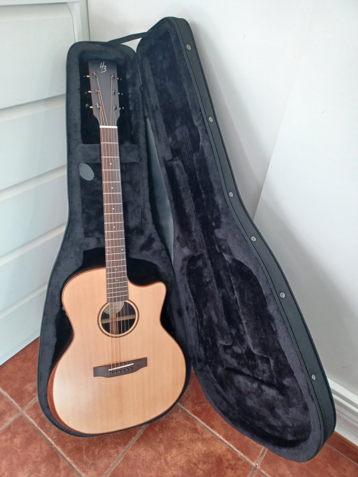 Harley Benton CLG-70ASR CE NAT All Solid Grand Auditorium