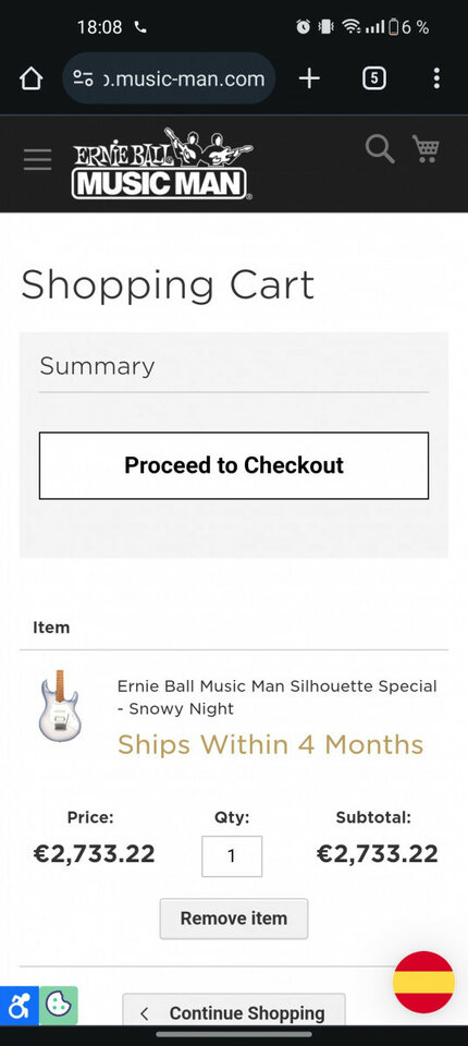 Musicman Silhouette Special (2004)