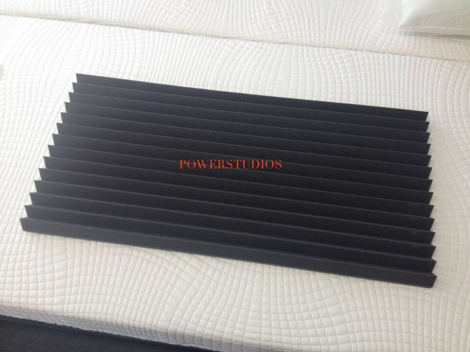 Oferta-16 Paneles Acústicos-8m2 trianguakustick 100x50x 5cm, ¡Nuevos en Stock ! envío incluido