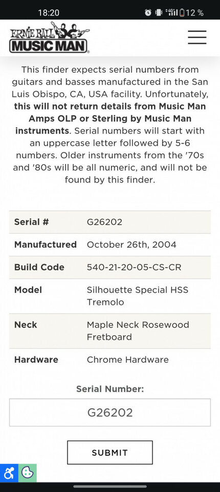 Musicman Silhouette Special (2004)
