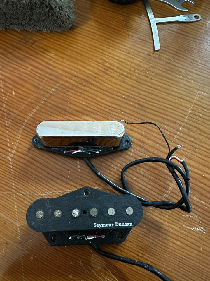 Juego pastillas seymour duncan vintage stack Tele