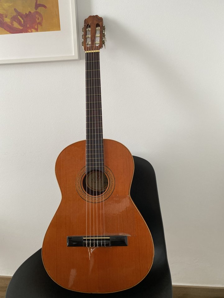 Guitarra española vintage