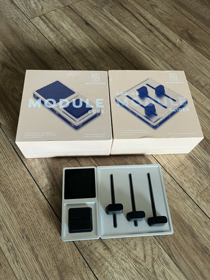 Monogram Slider + Essential Keys