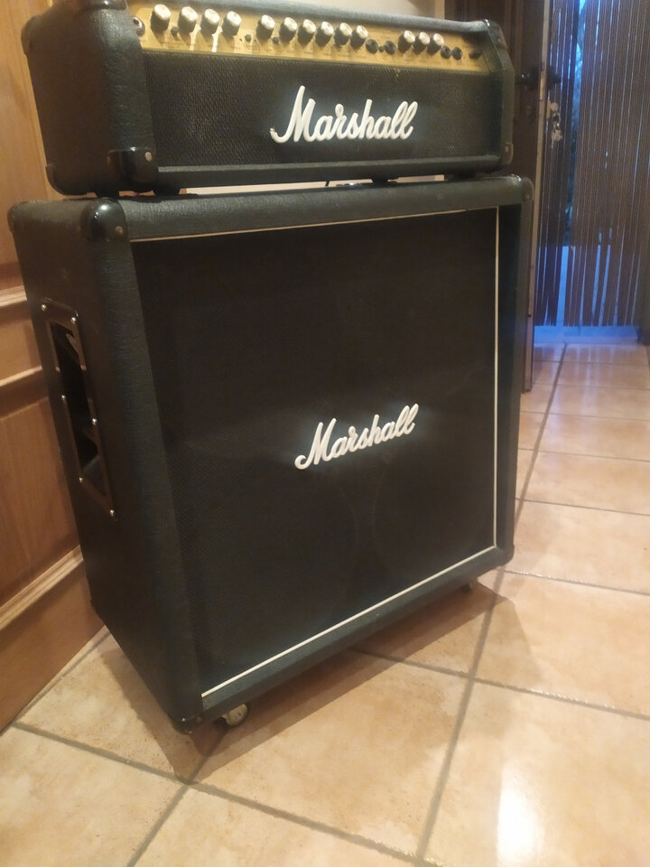 MARSHALL VALVESTATE 8100 y pantalla 4 x 12