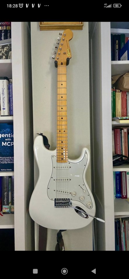 Cambio mástil Squier CV