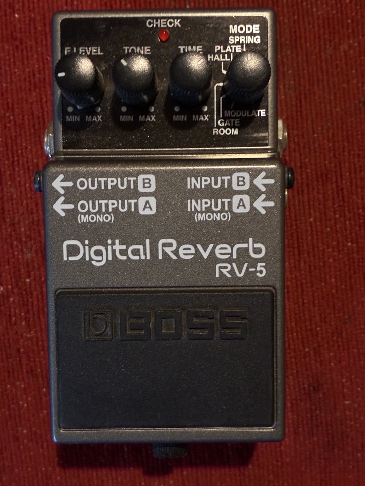 BOSS RV-5 reverb