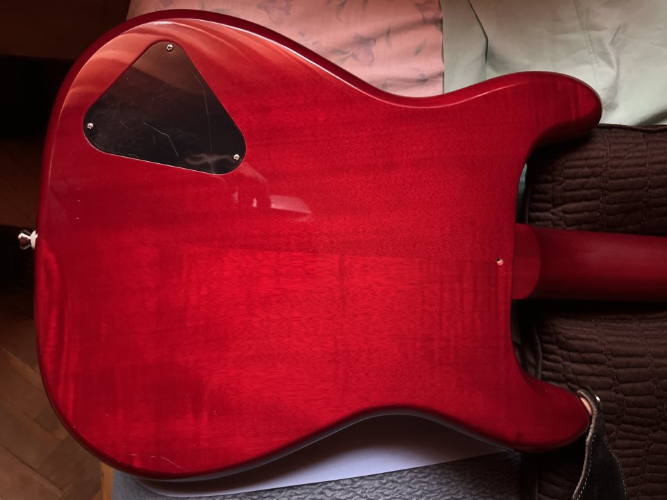 Epiphone Coronet + Lollar + Faber + kluson + hueso