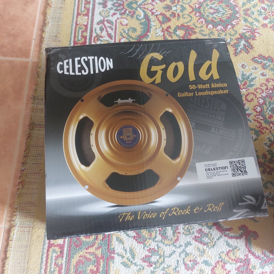 Altavoz Celestion Gold Alnico 12", 8ohm de segunda mano · Foto 1 de 2 · Sevilla · 200 €