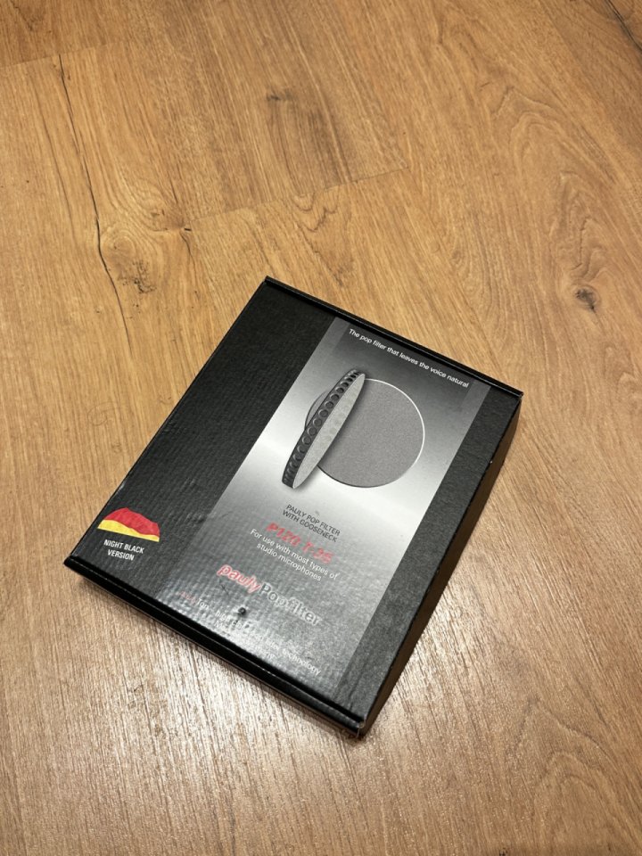 Filtro antipop Pauly P120 T-35 (negro) de segunda mano · Foto 3 de 3 · Valencia · 100 €