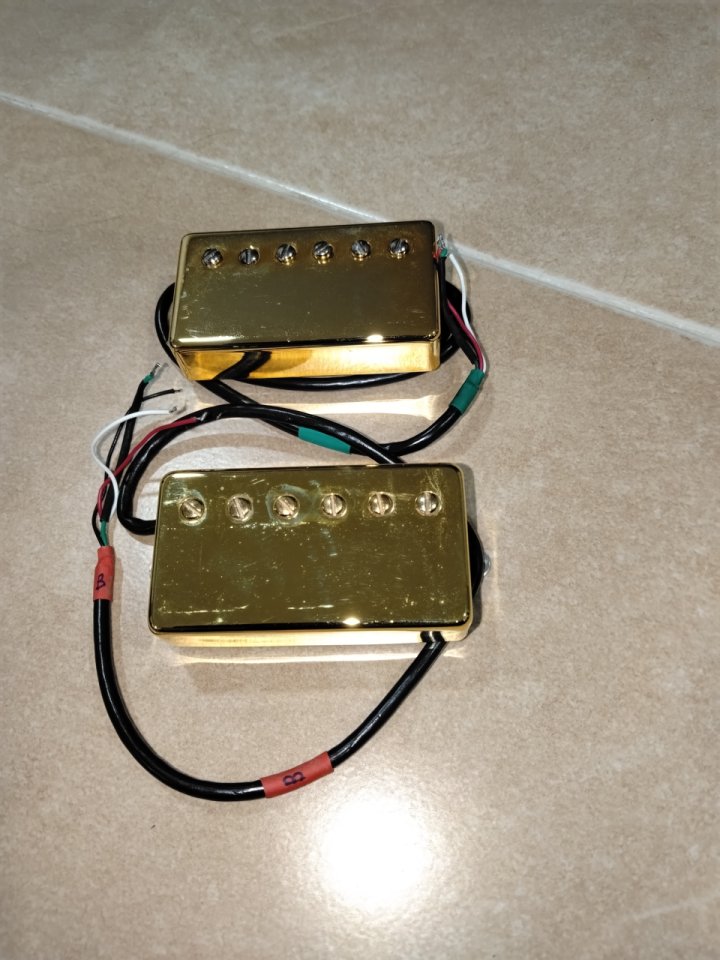 Shur SSV set humbuckers