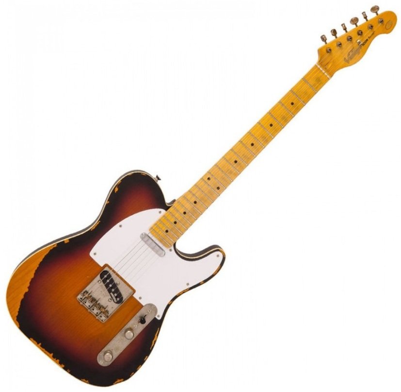 Busco telecaster Vintage V59 Icon, Distressed Sunburst de segunda mano · Foto 2 de 4 · Madrid