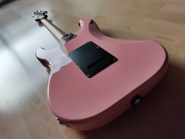 Schecter Nick Johnston SSS atomic coral