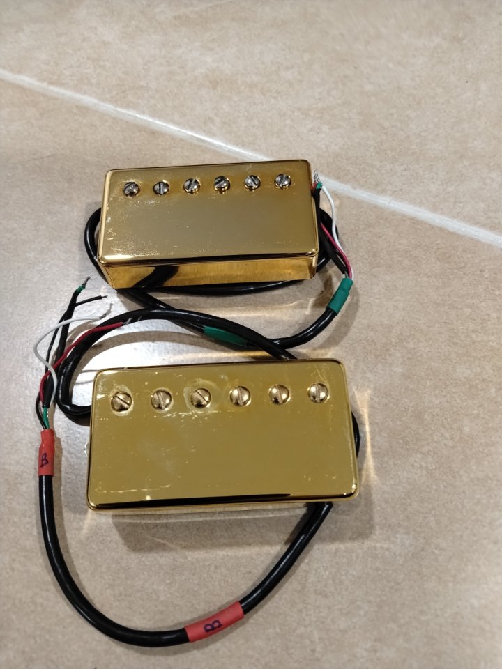 Shur SSV set humbuckers