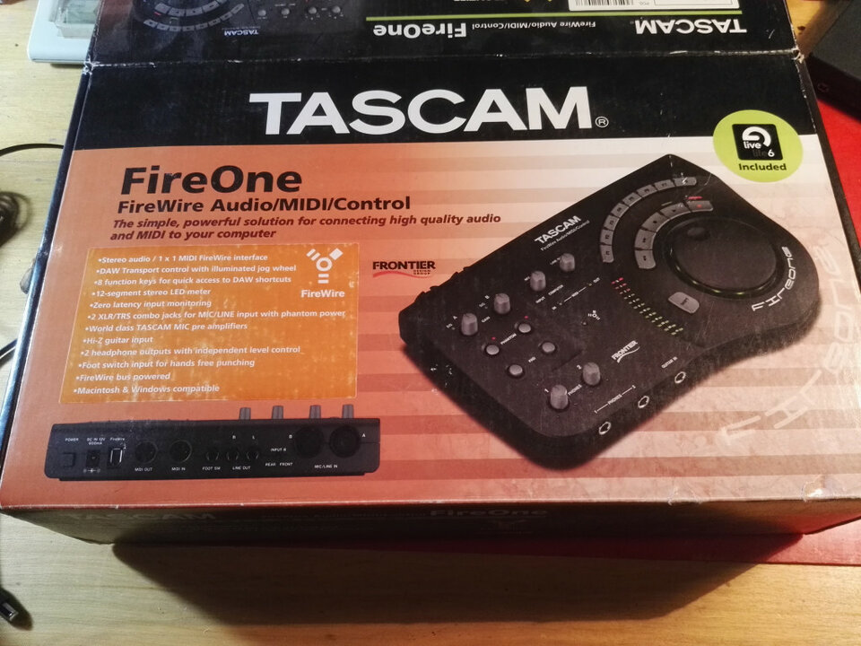 Vendo: Tascam Fireone