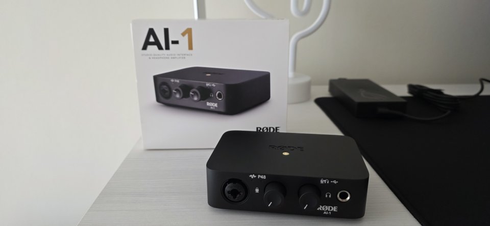 Interfaz Rode AI-1 nuevo