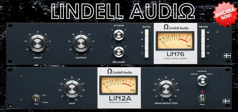Lindell Audio LIN76 y LIN2A y equipos estudio Vanguard, Golden Age Premiere, Presonus Faderport 8, OS Acoustics