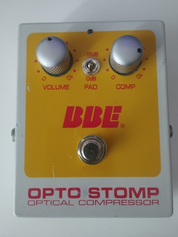 BBE Opto Stomp optical compressor