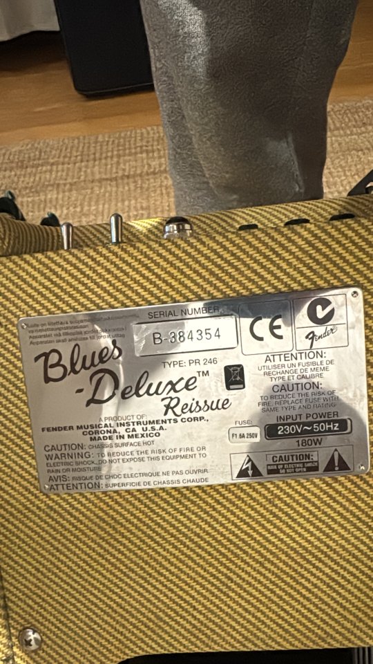 Fender BLUES DELUXE ‘Reissue’