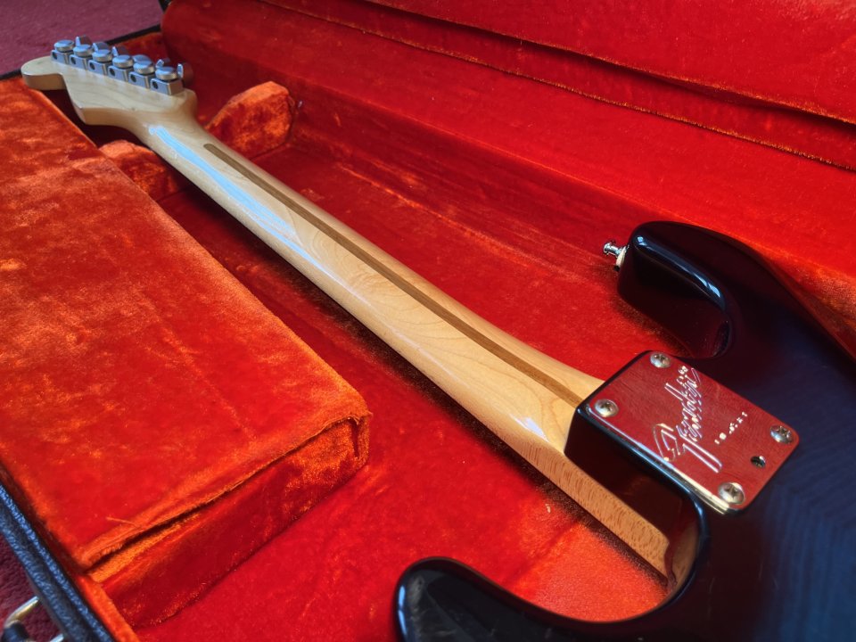 Fender Stratocaster Ultra Flame Top 1992 – Green – DiMarzio Pickups