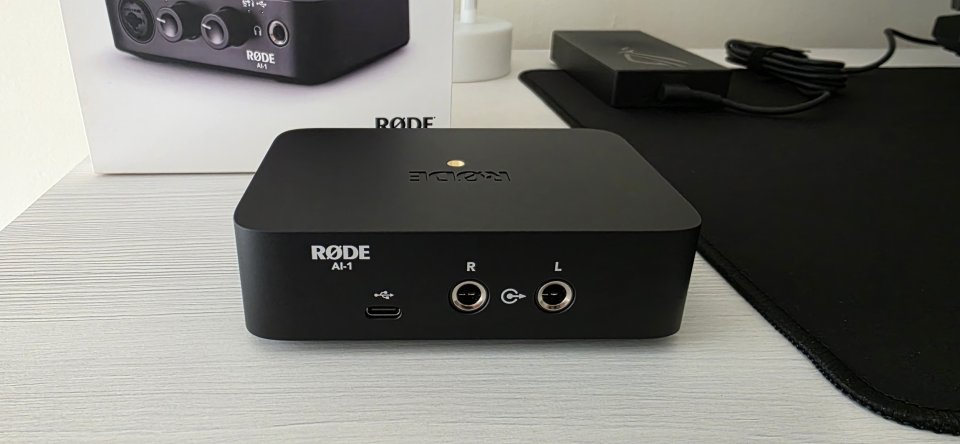 Interfaz Rode AI-1 nuevo