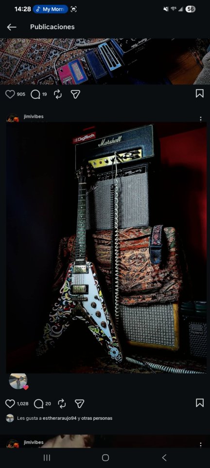 Flying V Epiphone Korina modificada a réplica de la V de Hendrix de segunda mano · Foto 1 de 3 · Pontevedra · 380 €