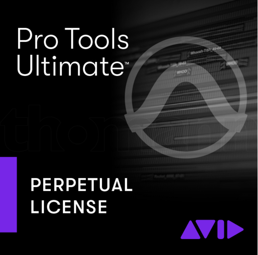 AVID Pro Tools Ultimate licencia perpetua +1 año de updates y support plan.