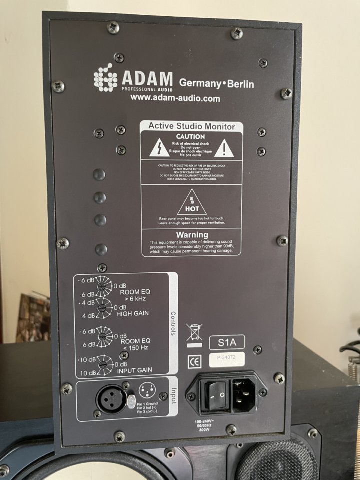 Monitores ADAM S1A Campo Cercano