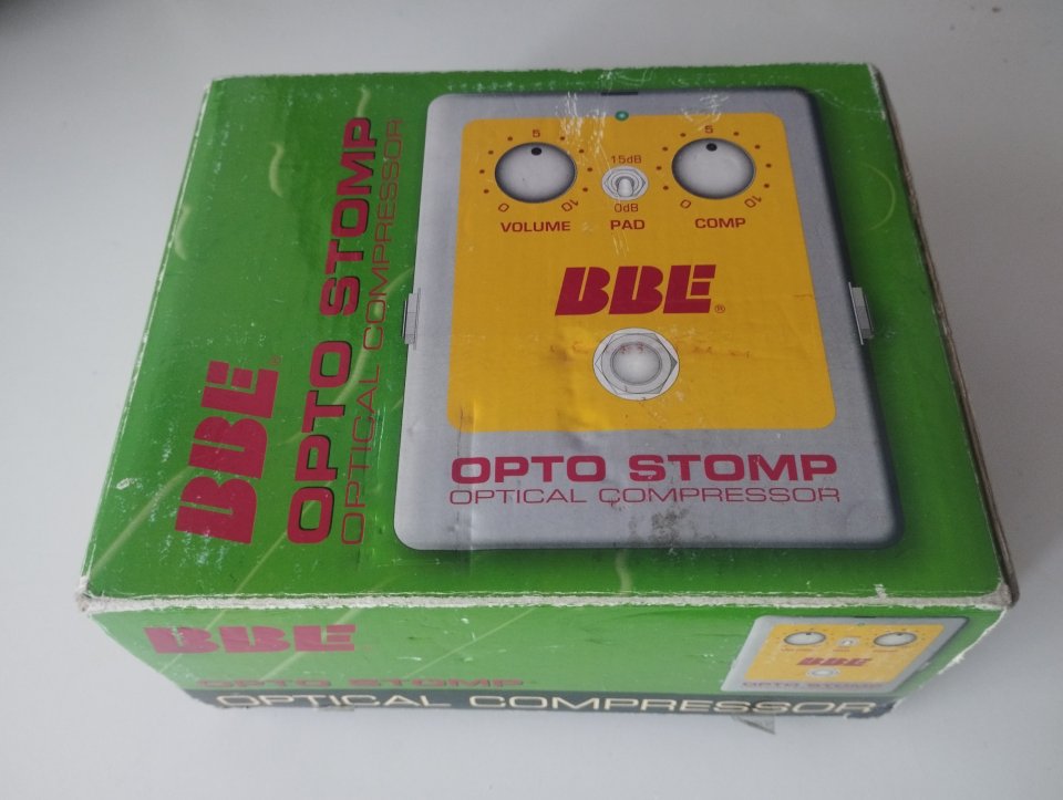 BBE Opto Stomp compresor óptico