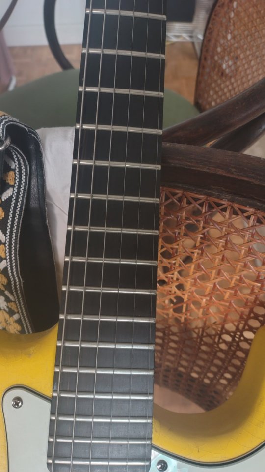 Mastil warmoth wenge/ébano pala strato 70s