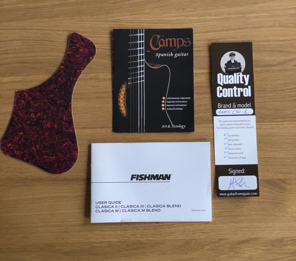 Guitarra clásica Camps CW-1 Crossover