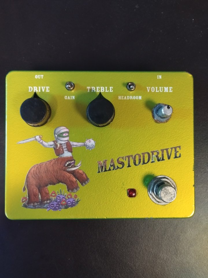 Pedal drive Mastodrive Brent Hinds de segunda mano · Foto 1 de 3 · Barcelona · 400 €