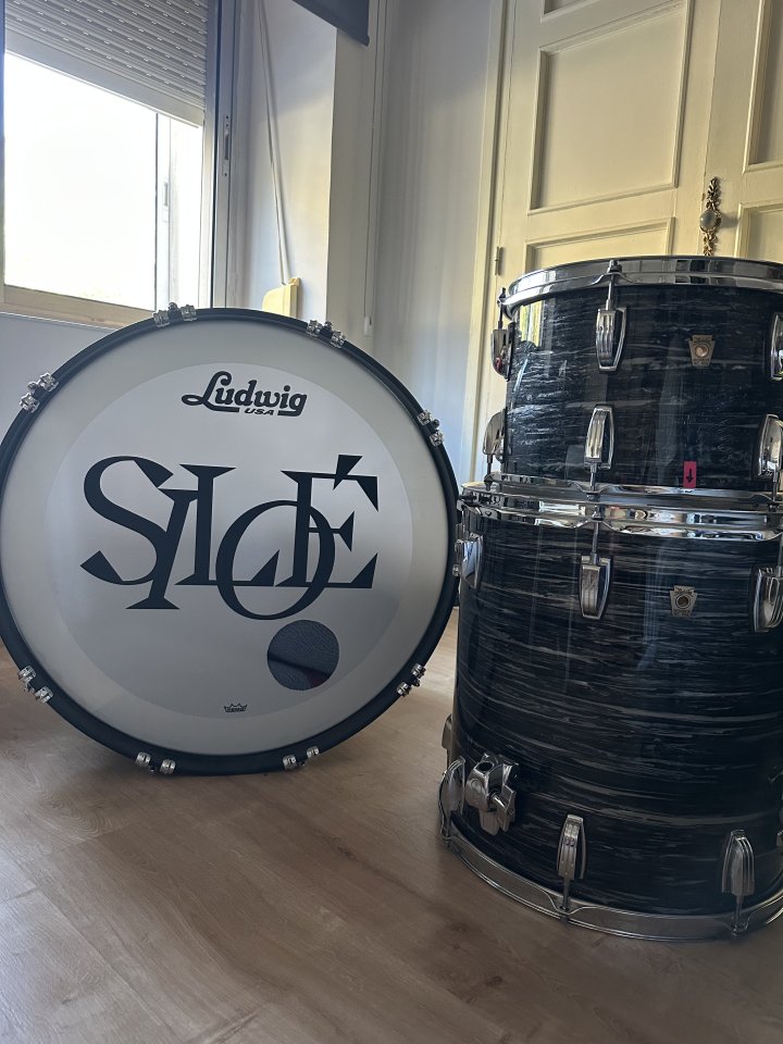 Bateria de Siloé Ludwig Classic Maple Vintage Oyster