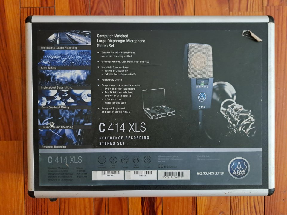 AKG C414 XLS Stereo Set