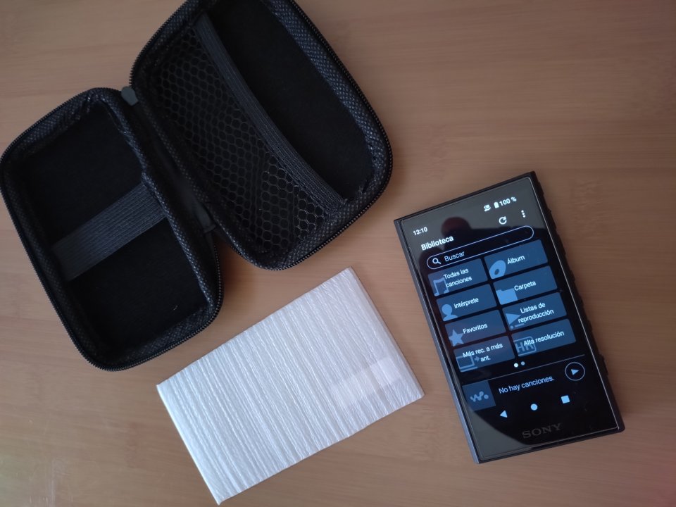 Reproductor MP3 Sony Walkman NW-A306 con Pantalla Táctil, 32 GB