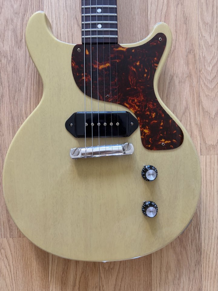 Gibson Custom Shop 1958 Les Paul Junior Double Cut TV Yellow Reissue de segunda mano · Foto 6 de 7 · Madrid · 3500 €
