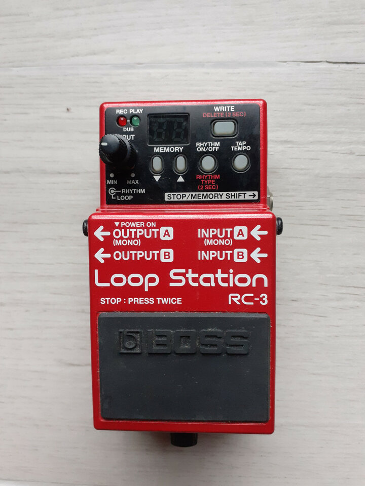 Pedal looper Boss RC3