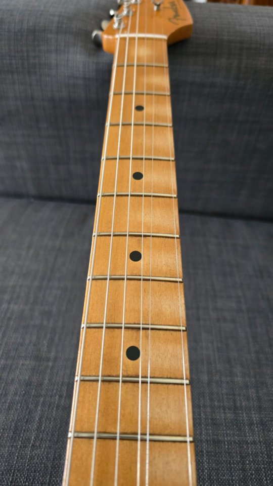 Fender Stratocaster LTD Vintera II Road Worn 60s Black de segunda mano · Foto 8 de 10 · Sevilla · 875 €