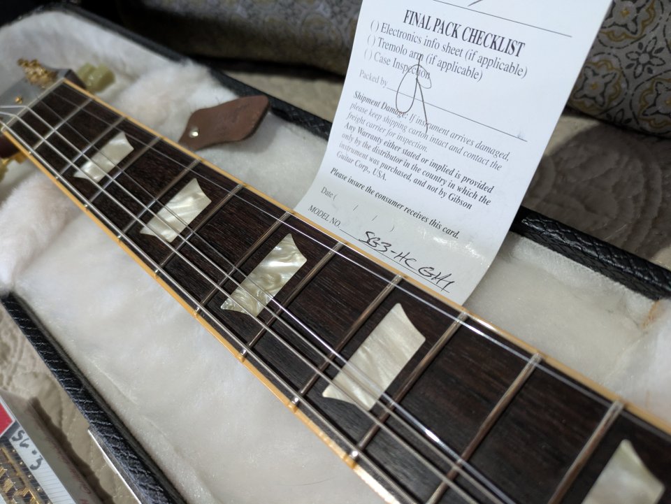 Gibson SG-3 Heritage Cherry Limited Edition 2007, (reparada) envío incluido de segunda mano · Foto 3 de 10 · Madrid · 1700 €