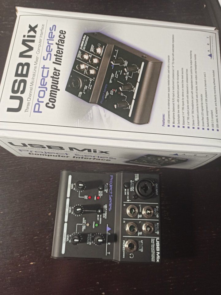 ART USB Mix Mezclador de formato compacto