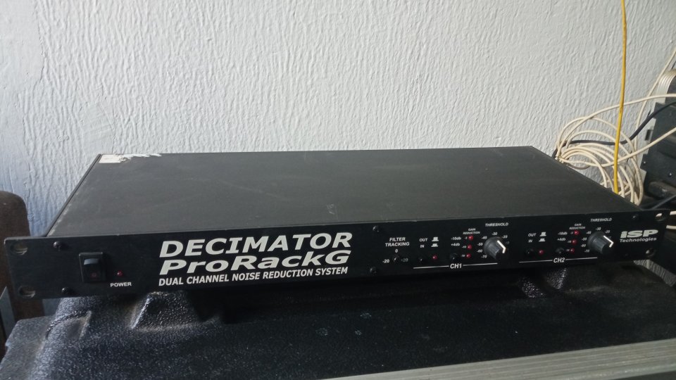 Peavey Rockmaster, Decimator Pro Rack G, TAD Silencer...