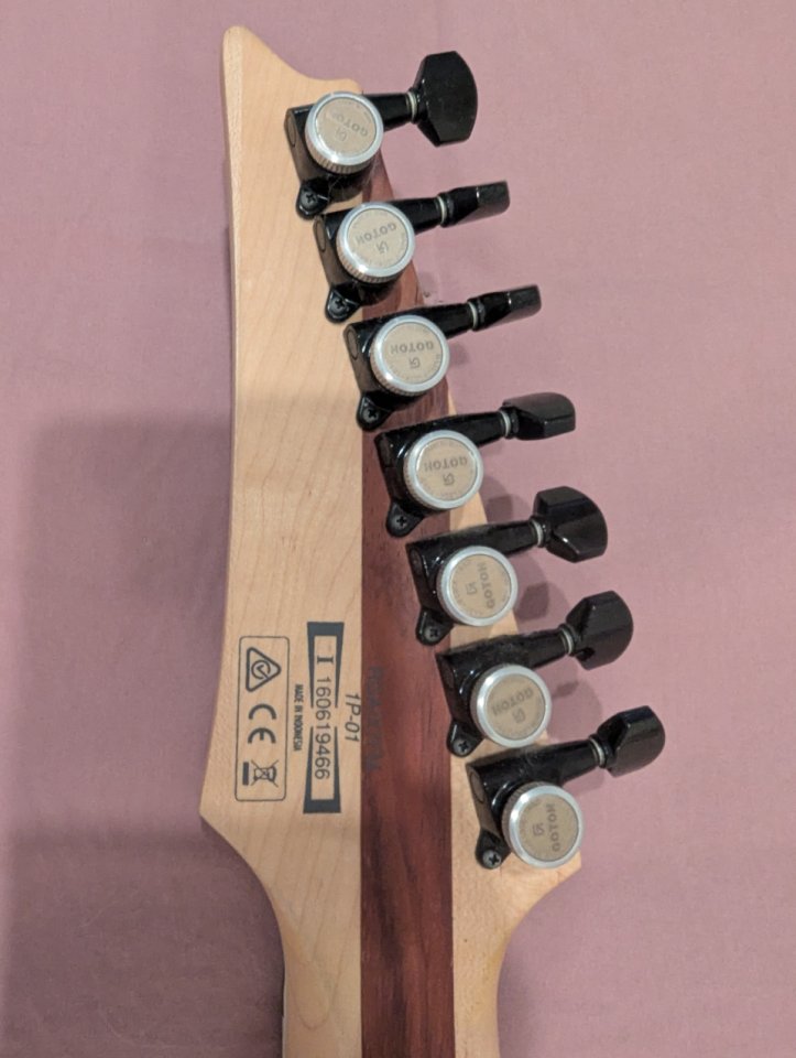 Ibanez RGAIX7FM-TGF Iron Label de segunda mano · Foto 3 de 5 · Barcelona · 650 €
