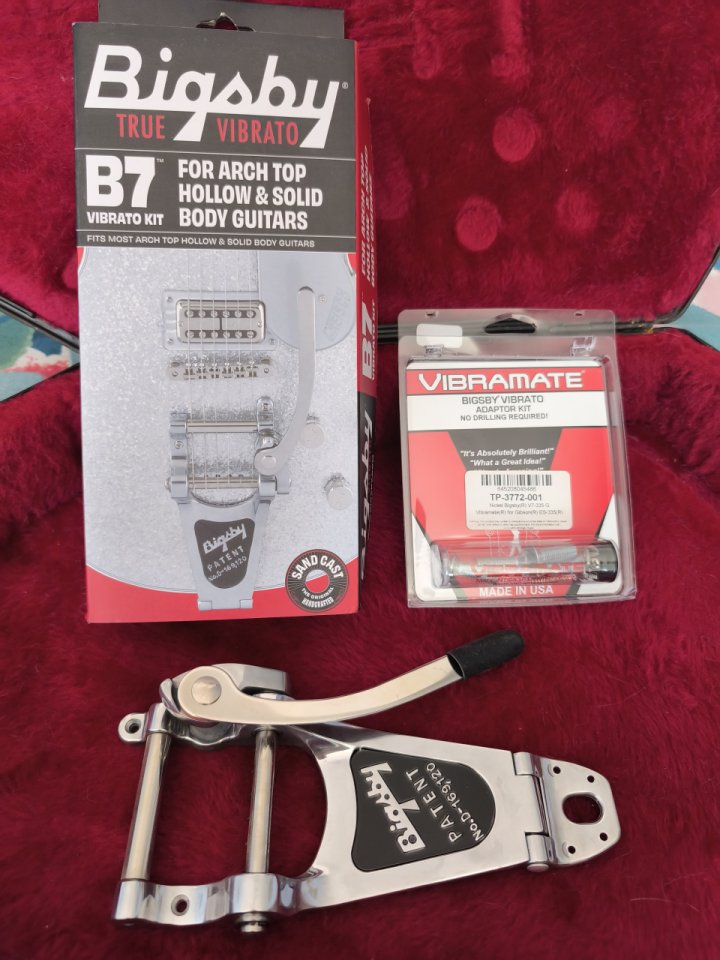 Bigsby B7 + Vibramate V7