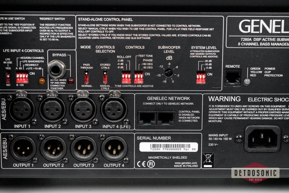 Subwoofer Genelec 7260 SAM