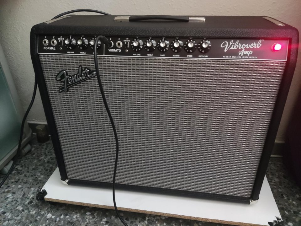 Fender Vibroverb 64 César Díaz mod SRV